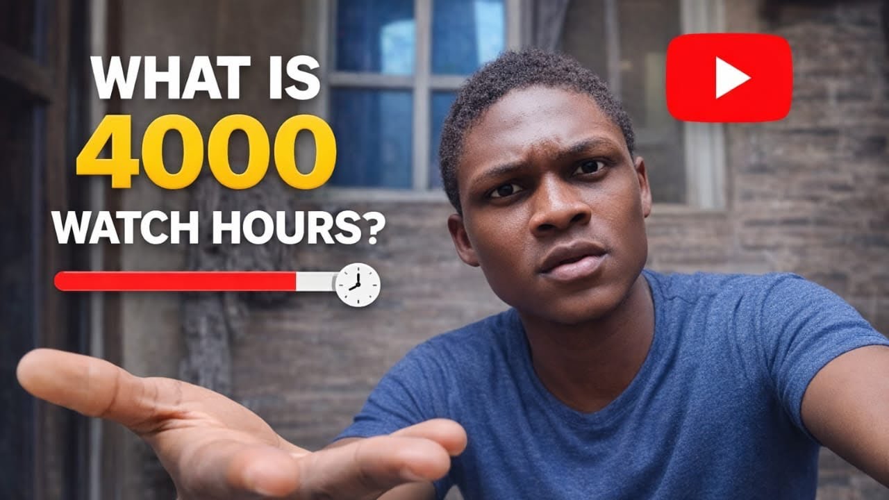 What is 4,000 Watch Hours on YouTube? (Full Explanation For Beginners)