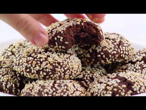 Paleo Chocolate Tahini Cookies