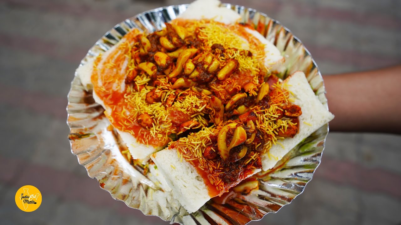 Ahmedabad Famous Vasukaka Ni Spicy Garlic Vegetables Sandwich Rs. 60/- Only l Street Food