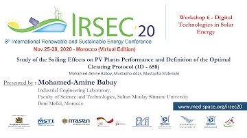 658 - Study of Soiling Effects on PV Plants Performance & Definition of Optimal Cleaning Protocol