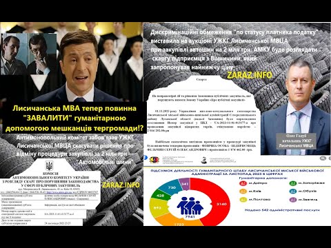 ЗАВАЛИТИ гуманітаркою переселенців повинна Лисичанська МВА !? Шини куплені, навіщо бюджет економити?