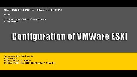 How to Configure of ESXI Server | ESXI Configuration | ESXI Series