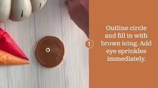 Decorate a Turkey Cookie