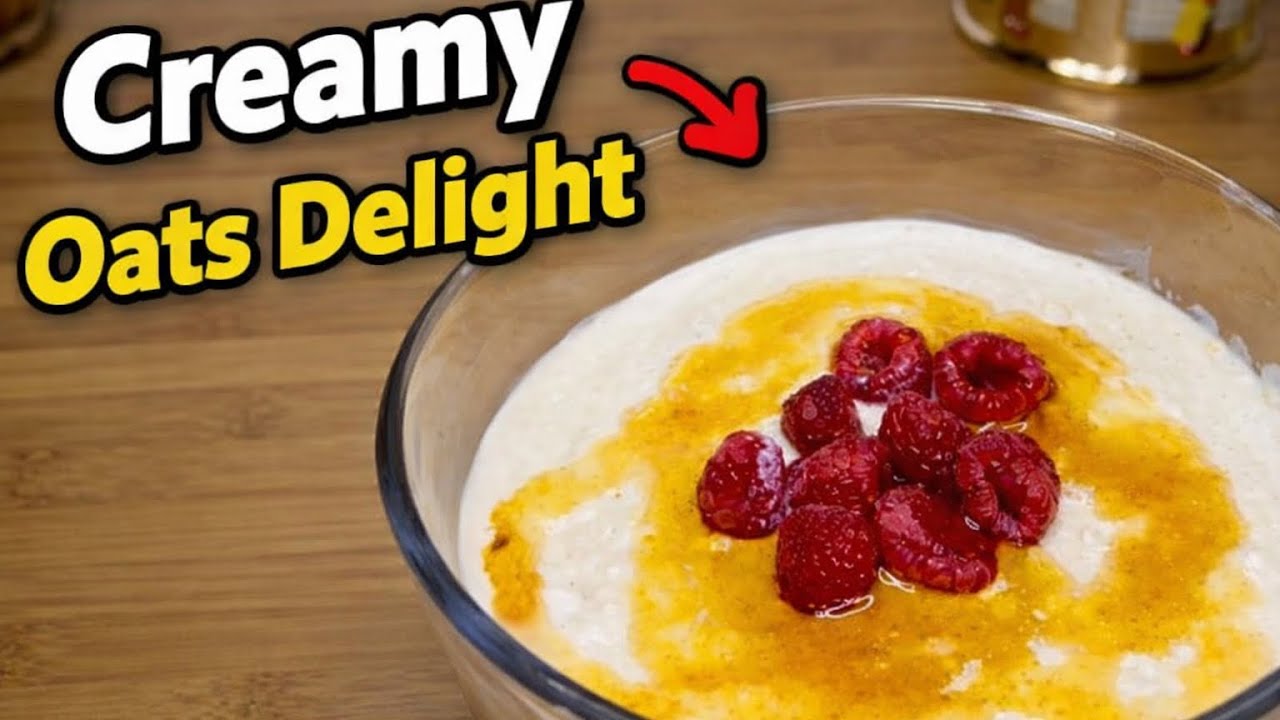 Quick and Easy Overnight Oats Recipe #healthy #oatsrecipe #fyp 