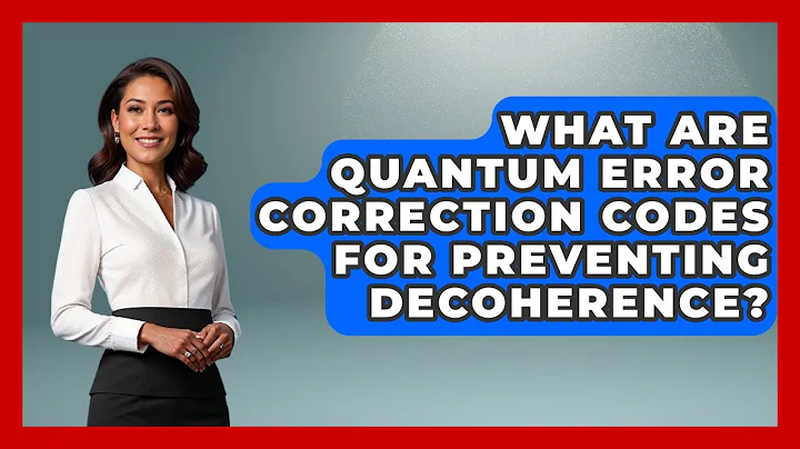 What Are Quantum Error Correction Codes For Preventing Decoherence? - Quantum Tech Explained