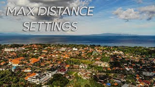 How to set Mavic Air for Maximum Distance In and Outside the USA