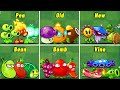 PvZ2 - 6 Best Plant Teams Power-Up! - Which Plants Team Will Win ?