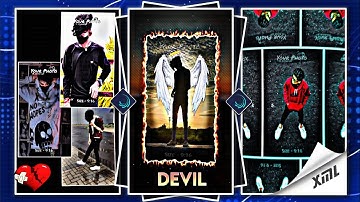 PAL EK PAL × MC STAN 😈🔥| 3D Attitude New XML File 🎟️ | Best XML Project #alightmotion | M_Status 146