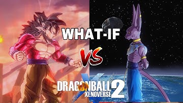 What-if SSJ4 Goku Vs Beerus | Dragon Ball Xenoverse 2