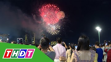 Pháo hoa rợp trời TP.HCM mừng Quốc khánh | THDT