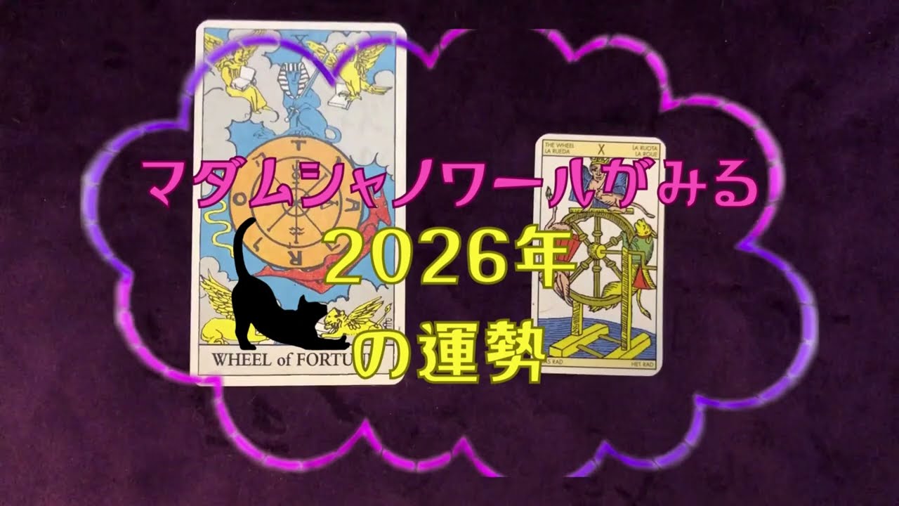 【必見】2026年の運勢をみます【カバラ数秘術】 