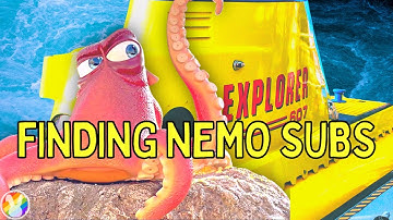 Finding Nemo Submarine Voyage at Disneyland Full Ride-Through