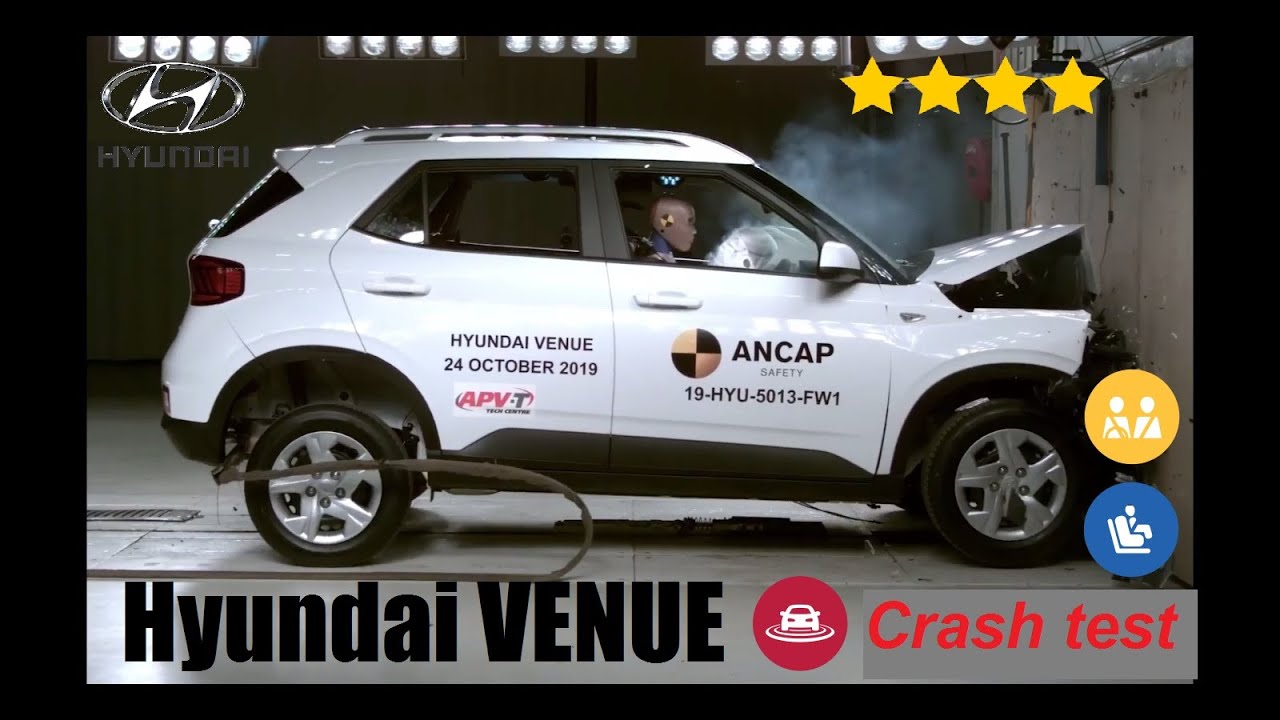 Hyundai Venue Crash Test Results Got Strong 4 Stars Safety Rating