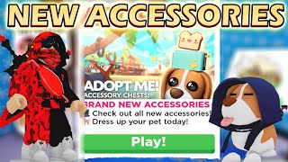 OPENING NEW CHESTS 🎁 IN BRAND ACCESSORIES UPDATE 😍🤩 IN ADOPT ME ROBLOX