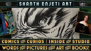 🔴 NEW! COMICS AND CURIOS INSIDE THE STUDIO Episode 15: Words and Pictures!