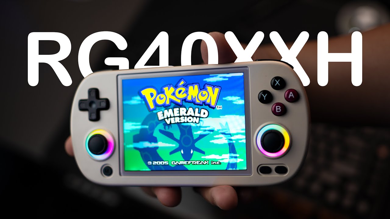Anbernic RG40XX H review - Best Retro Handheld Under $100? - YouTube