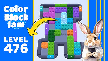 Color Block Jam Level 476 Solution Walkthrough