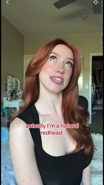 I’m a natural redhead…or am I? #pelirroja #dyedhair #copperhead #shorts