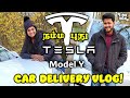 Our brand new tesla model y  delivery day vlog  electric suv in netherlands