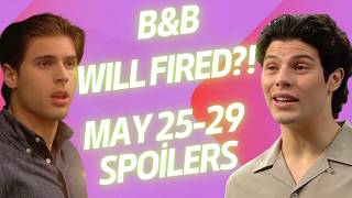 Weekly Bold and the Beautiful Spoilers: RJ Wants Will Fired & Deacon's Bikini Bar