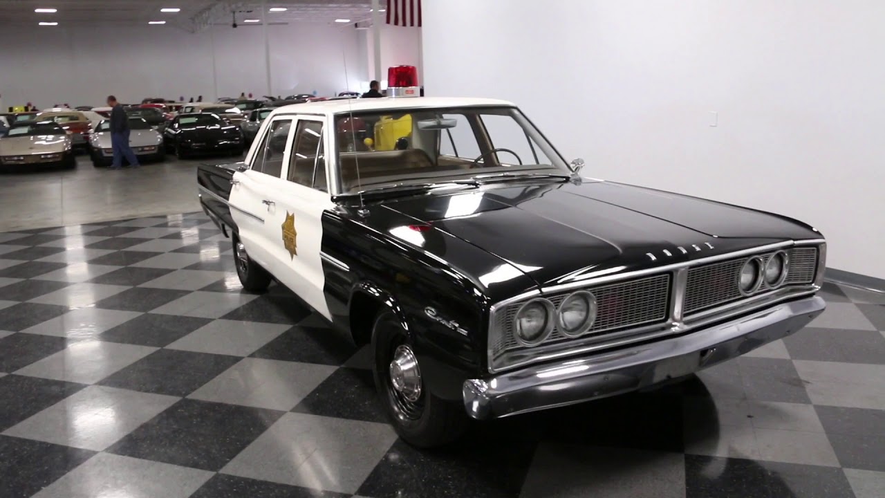 4594 CHA 1966 Dodge Police Car YouTube