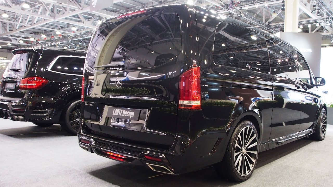 Mercedes Benz V Class Black Crystal Tuning By Larte Design Youtube