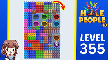 Hole People Level 355 Solution Walkthrough