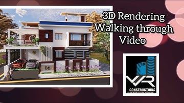 3D Rendering walkthrough | REVIT+ENSCAPE Output Video