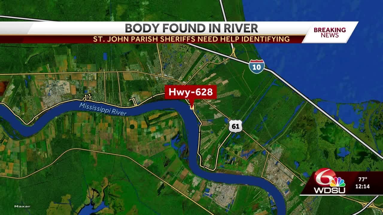 Body of woman found in Mississippi River in LaPlace - YouTube