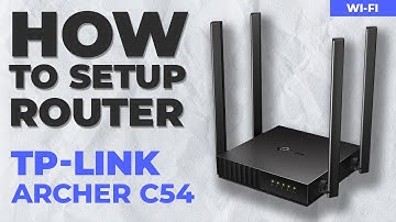 ✅ How to Setup TP-Link Archer C54