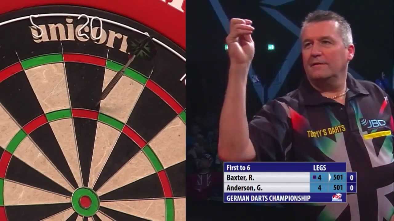 PDC German Darts Championship 2014 Day 3 Semifinal Gary Anderson