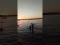 НА ВОЛГЕ после захода солнца🌅Самара,август/On the Volga after sunset.Samara /Shorts