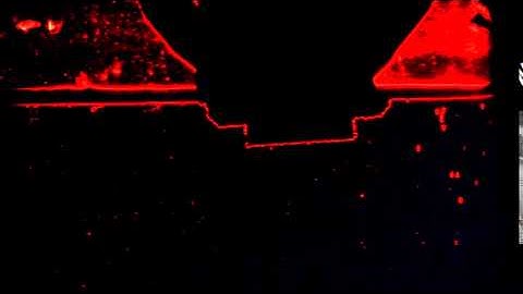 Ultrasonic wave propagating through water