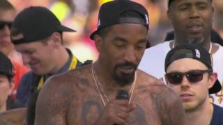 J R  Smith Speech ¦ Cleveland Cavaliers Championship Parade ¦ June 22, 2016 ¦ NBA Finals