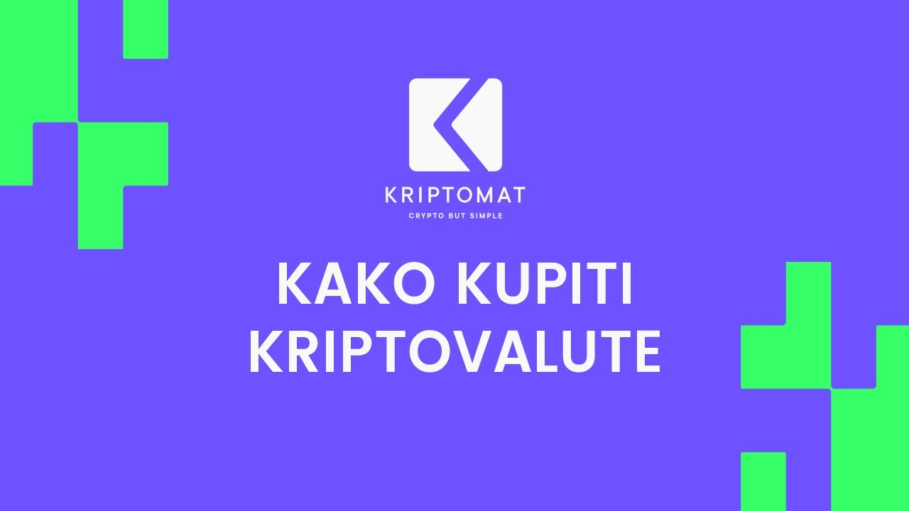 Kako kupiti kriptovalute | Kriptomat