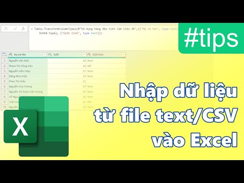 Video: Làm cách nào để nhập nhiều tệp CSV vào Excel?