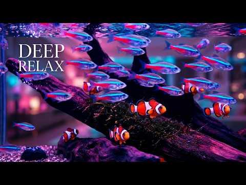 Relaxing Aquarium: Ambient Sleep Music & Beautiful Fish | Dinlendirici Akvaryum: Uyku Müziği