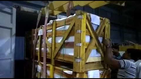 Prefabricated Countertop loading into Container, Prefabricated Countertops, Prefab Countertops