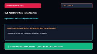 Full Critical Threat Alert [09/22]: Top Vulnerabilities with Step-by-Step Fixes Guide