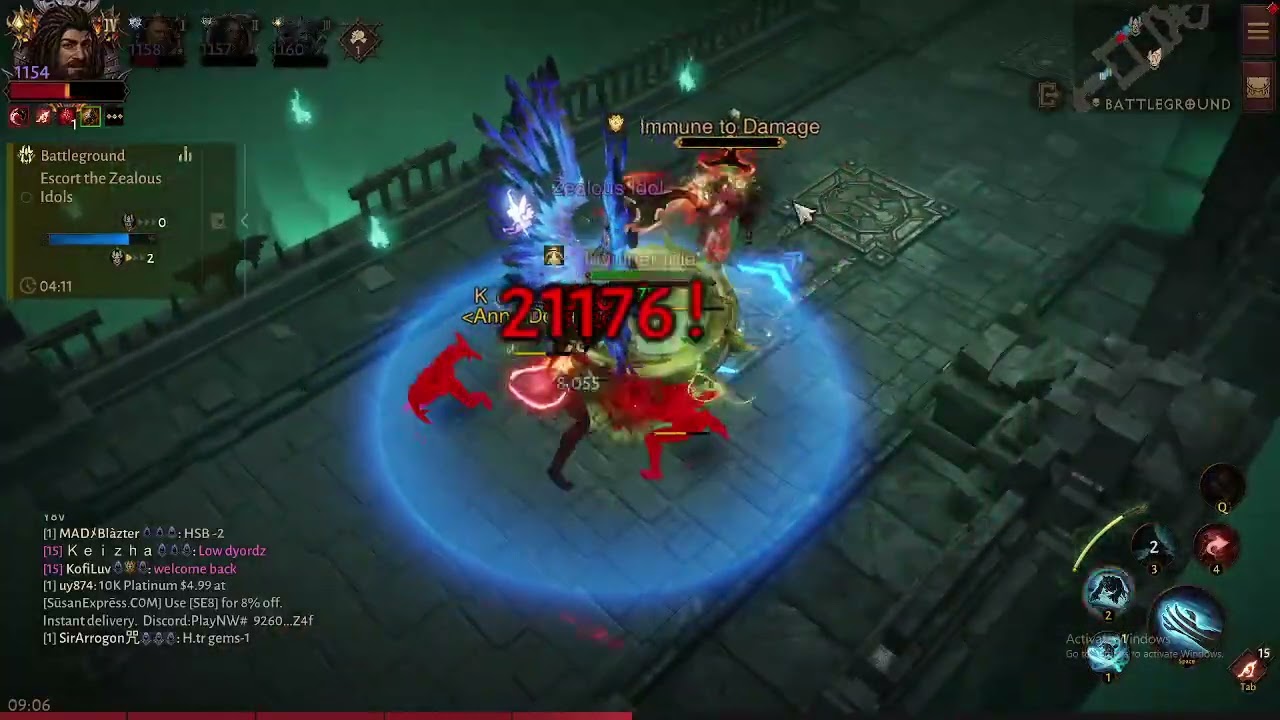 promotional video for druid gameplay werewolf defensive build. strictly business only