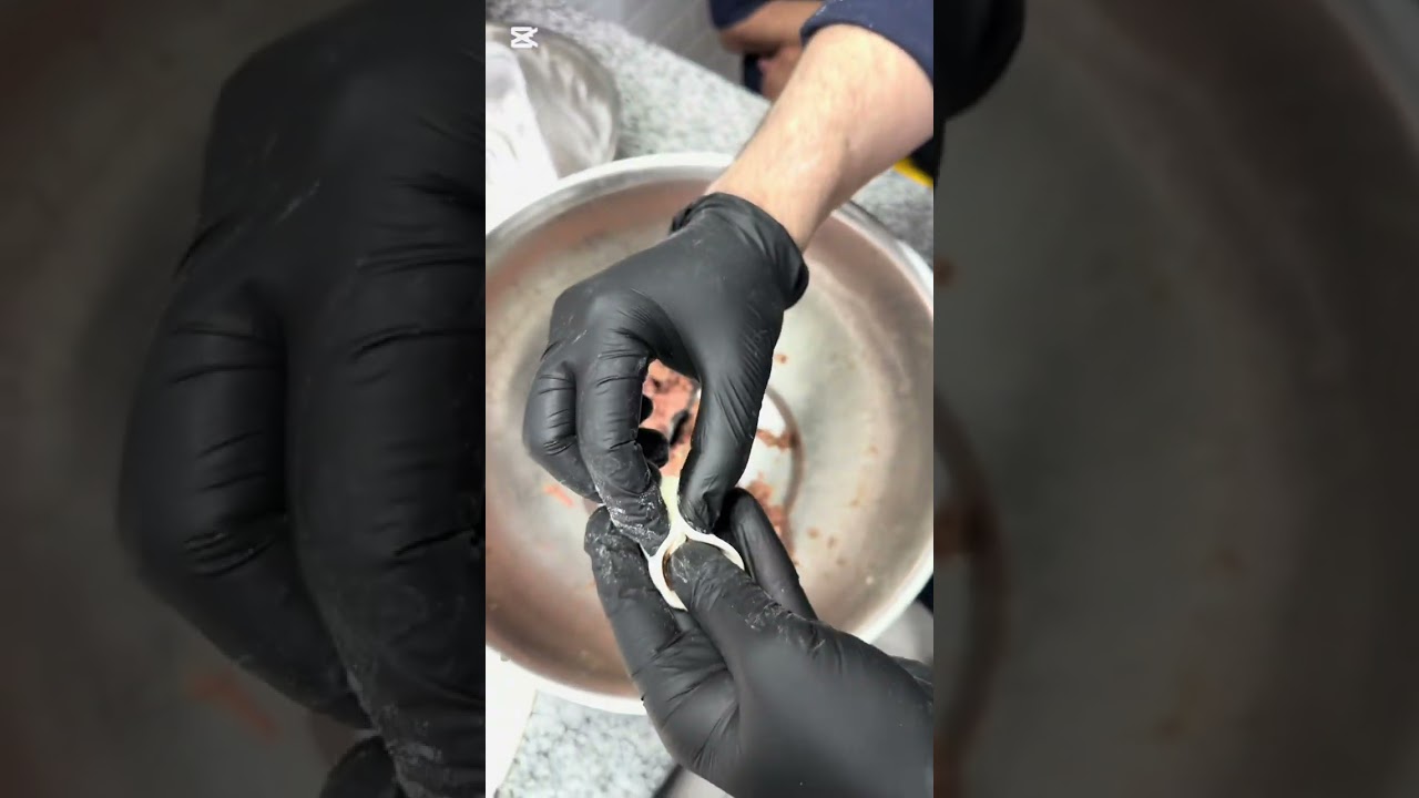 المنتو السعودي المقادير طحين ١ كغ ملح رشة مويه ٦٥٠ غ #1million #اكسبلور #رمضان #food #المنتو_الحجازي