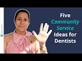 5 community service ideas for dentists