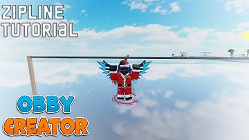 Obby Creator how to make zipline