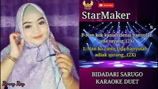 Bidadari Sarugo-Lagu Minang (Karaoke duet No Vocal cowok/Renny ray