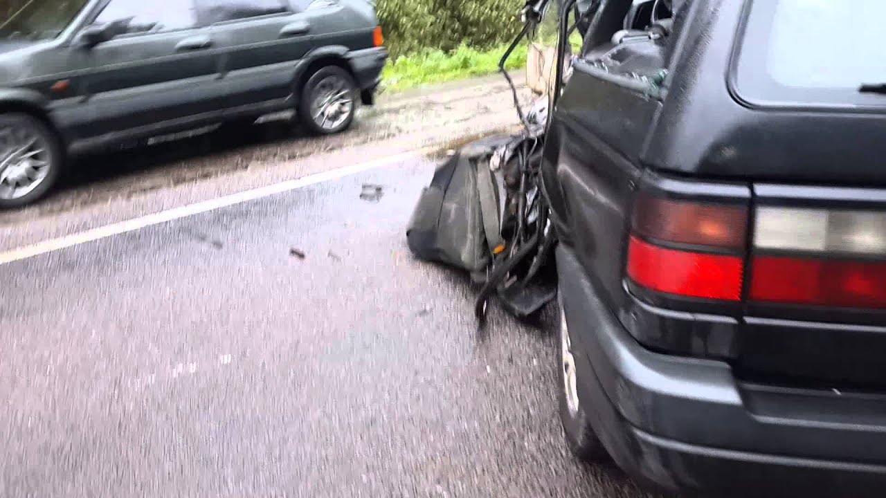 авария на егорьевском шоссе 21.09.2013 - YouTube