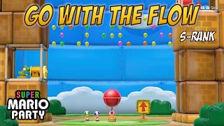 Super Mario Party: Go with the Flow Minigame (Master Coms) - S Rank