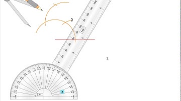 Constructing a 45 degree angle