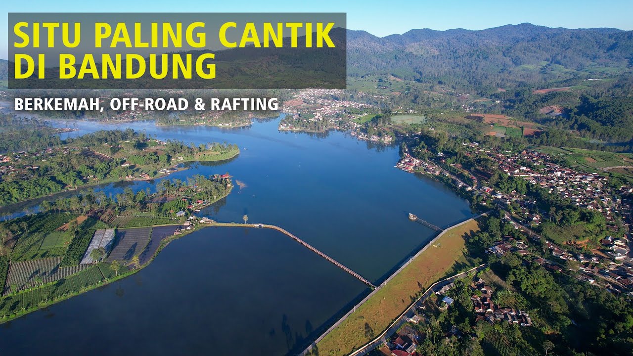 Situ Paling Cantik Di Bandung, Wisata Situ Cileunca Pangalengan #adrasaID #pangalengan