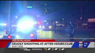 Three dead after shooting at after-hours club