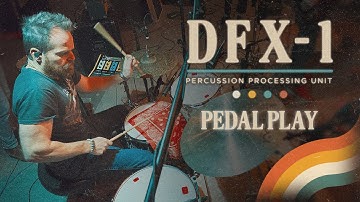 Walrus Audio Pedal Play: DFX-1 Percussion Processing Unit